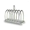 Cucina deposito 1pc Ins semplicità toast rack in acciaio inossidabile pane creativo tavoli occidentali per la colazione portatile