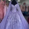 Vestes adolescents filles veste de manteau pour le mariage robes quinceanera enveloppent sweet 15 filles châle de bal de bal