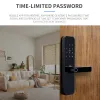 Lock Tuya Wifi TT LOCK Electronic Smart Door Lock With Biometric Fingerprint / Smart Card / Password / Key Unlock/ USB Emergency Char