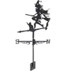 Garden Decoraties Decor Halloween Flying Dragon Farmhouse Weather Fane Dak Bracket Wind Direction Indicator Kit Outdoor voor Vintage Yard