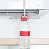 Hängare plast luftkonditionering hängande klädställ fällbar torkhängare med hål tvättställ sovrum