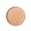 Table Mats Cup Pad Wooden Insulation Pats Natural Parts 1 X Decoration Placemat Round Square