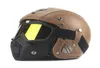 Yeni retro vintage Alman tarzı motosiklet kaskı 34 açık yüz kask Four Seasons Cruiser Biker Moto Dot Gözlük Mask8616982