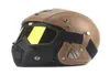 Neuer Retro Vintage Deutscher Motorradhelm 34 Open Face -Helm Four Seasons Cruiser Biker Moto Punktbrillen Mask8616982