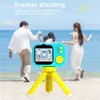 Mini Children Camera Portable Tripod Micro Outdoor Selfie Selfie Pography Props Carmera Birthday Prezent dla dzieci dorosłych 240327