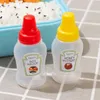 Storage Bottles 2 Pcs Mini Seasoning Sauce Bottle Portable Tomato Ketchup Salad Dressing Container For Bento Lunch Box Kitchen Jars