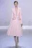 Abiti da donna Ailigou 2024 Fashion Pink Flower Short Coat
