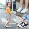 Sneakers merk kinderen canvas sneakers voor peuter sport casual schoenen mode ademende kinderen flats canvas schoenen jongens meisjes loafers 2024