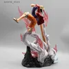 Action Toy Figures 29cm One Piece Figures Luffy Nika Anime Figures Luffy Gear 2 Figure d'action PVC GK Statue Figurine Model Collection Doll Collection Toy Gift L240402