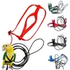 Other Bird Supplies 1.2m/1.3m 4-color Parrot Harness Pet Fur Outdoor Flight Traction Belt Strap Adjustable Anti Bite Training Rope