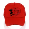 Шарики I Iove Beer Print Women Cap Catch Clotual Смешная смешная бейсбольная шляпа Summer Sports Mesh Trucker Hat