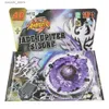 Spinning Top B-X Toupie Burst Beyblade Spinning Top Metal Master Squidity BB116 Hell Crown 130FB 7 Style L240402