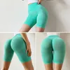 Cloud Hide High Taist Yoga Shorts sexy fitness Butt Fitness Short Gym Scrunch Femmes Workout Sport Sport Temps Rapide Dry Leggings Contrôle du ventre 240401