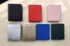 Varumärkesdesigner Fashion Women Pu Classic Luxury Walls Clutch Bag Card Holder Thin Coin Purse Wallet 7 Colors3784181