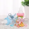 Opslagflessen Europees creatief schattige babyfles transparant plastic bruiloft snoepbox douche eerstejaars retourcadeauverpakking