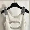 Pearl Lace Cotton Crop Tops Women Summer Thin Bow Camisole Vest Fashion Classic Sleeveless Tank Tops