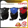 Bandanas 1/2/3 stcs Warm Fleece Mask unisex motorfiets nekbeschermer sjaals snowboard fiets ski sporten buiten winddicht fietsen