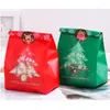 Storage Bags 50pcs Snowflake Christmas Tree Gift Baking Candy Packaging Bag