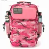 Carriers Slings Sackepacks QT QY 25L / 45L Militaryl Tactical Sac à dos pour femmes / hommes Army Laser Cut MOLLE DayPack Bag Sac Gym Rucksack avec porte-tasse L45 L45