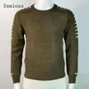 Maglioni maschili 2024 jumper a maglieria autunnale uomini basi knitwear knitwear o collo casual retrò maglione inverno a strisce calde pullover caldi