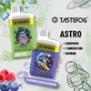 100% Original Tastefog Astro 7000 Puffs 7k verfügbar E -Zigaretten verfügen über eine Mesh -Spule 16 -ml -Einweg -Dampf -Dampf Penvapor 2% NIC NIC NICHARGABLE 650 mAH 20 mg Super niedrig