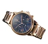 Designer New Quartz Steel Band Herren Full Function Business Watch