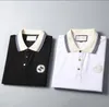Designer-Shirt Sommer Herren-T-Shirt Lappel kurzärmeligte Baumwollstickerei Big G Trendy Style Mode Slim Fit Top Polo Shirts T-Shirts T-Shirts