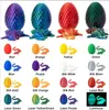 30 cm 3D -tryckt drake i 13 cm Egg Crystal Dragon med Dragon Egg Fun Home Office Decor Chinese Dragon Figur för barn i åldrarna 6+