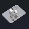 Hot Sale Nail Art Makeup Cosmetic Stainless Steel Paint Mixing Palette Ring Tool