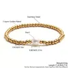 Strand MHS.Sun Bracelet de corde élastique en acier inoxydable Bracelets Bracelets Golden plaqués pour femmes bijoux Banquet de fête Cadeaux