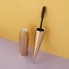 Storage Bottles 15ml Elegant Gold Empty Mascara Tube Cosmetic Packaging Container Plastic Refillable 50pieces/Lot