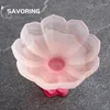 Cups Saucers 2pc/set Chinese stijl Creativiteit Glass Lotus Master Handmade Sample Tea Cup Maker High Foot Teaware Gifts