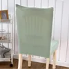 Couvre-chaise Couleur massive épaissante couverture élastique siamoise