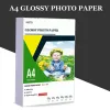 Paper A4 100 sheets Photo Paper Glossy Printer Photographic Paper Highgloss paper for Inkjet Printer Office