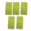 CATTORE CAT CATTO 5PC PAD MOP lavabili riutilizzabili per getto bagnato Swiffer Priciole verde Accessori per aspirapolvere Accessori per la pulizia Strumenti di pulizia