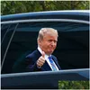 Banner Flags Trump 2024 Car Sticker Party Supplies U.S Presidential Election Pvc Cars Window Stickers 25X32Cm Drop Delivery Home Gar Dhg0Q