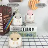 Hamster Keychain en peluche jouet japonais mignon poupée petite poupée pendentif backpack décoration