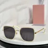 Sonnenbrille Square Luxus Border Design Frauen im Freien Mini Brillen UV400 Männer Geschäftsreise Modetrendgläser