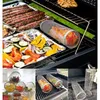 35 cm Barbecue Rolling Grill Basket BBQ Net Tube Campefire Grid Family Travel Camping Picknick -Kochgeschirr 240402