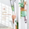 Cortinas de ducha Cortina de baño Gancho impermeable a prueba de moho, baño, baño para el baño ambiental