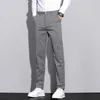 Lente/zomer nieuwe heren geruite casual broek business long 156