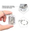 Decorative Figurines 1/2PCS Kids Music Box Movement Keychain Handy Crank Musical Birthday Gifts Toy Instrument Melody