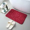 Bath Mats 40 60CM Foot Mat Cobblestone Embossed Carpet Coral Fleece Floor Stone Household Velvet Bathroom Thicken Absorbent