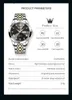 Orologi tascabili OLEVS 9931 MENS QUALZO STRAP ACCIAIO INSOLSE SOLIDE CON Diamond Design Business Business Business Waterproof Clive L240402