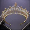 European retro queen Baroque golden crown European and American bridal crown luxury air court accessories factory direct 4951457