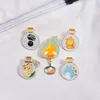 Kinder Cartoon Metal Badge Flamme Schwarze Katzen Tier Drift Flasche kreative Brosche süße handbemalte Brosche Geburtstagsgeschenk Spirited Away Pin