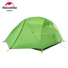 Star River 2 Tält 2 Persons Ultralight Waterproof Camping Tält Double Layer 4 Säsonger Tält utomhus rese vandringstält 240329