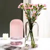 Vasen Knospenglas klare kleine ruhige Räume leben Vase für Mittelstücke Wohnkulturzylinder