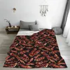 Dekens bacon zachte fleece gooi deken warm en gezellig voor alle seizoenen comfortabele microfiber bank sofa bed 40 "x30"