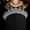 Bruiloft haar sieraden tiaras klassieke koningin kronen stijl luxe bruid tiaras bruiloft kroon haar hoofdtooi hedding jurk parade sieraden l46